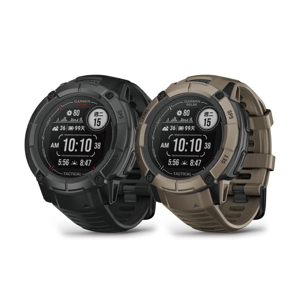 (詳讀商品描述)GARMIN INSTINCT 2X Solar 本我系列 太陽能GPS腕錶 軍事戰術版 — 蝦皮